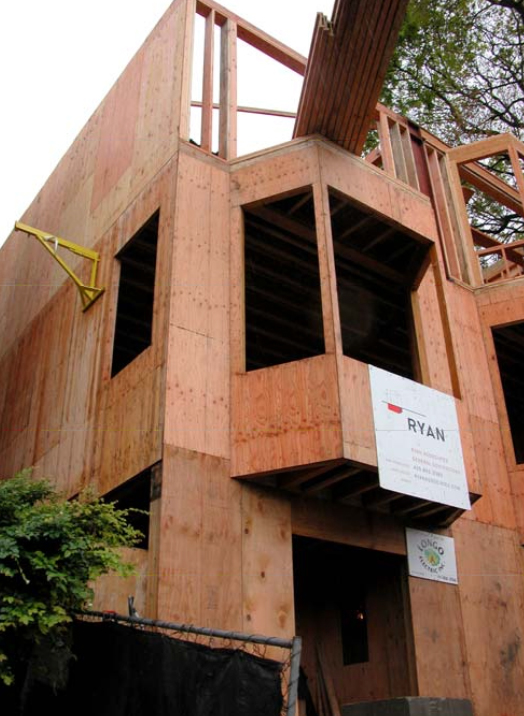 Oversize Structural Sheathing on a building project